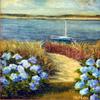 To the Beach,Chatham, 5" x 5" -  $450