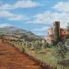 Abbazia Sant' Antimo,  20" x 24", $1500