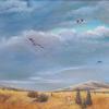 Flying Kites, 18" x 24", $1500