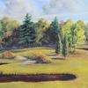 Cranberry Bogs in Fall, 18" x 36", $1500